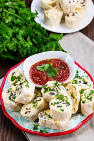 Tortilla Pinwheels - Spicy Southern Kitchen