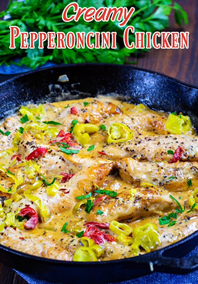 Creamy Pepperoncini Chicken Spicy Southern Kitchen creamy-pepperoncini-chicken-spicy-southern-kitchen