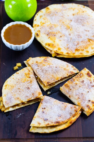 Caramel Apple Quesadillas Spicy Southern Kitchen