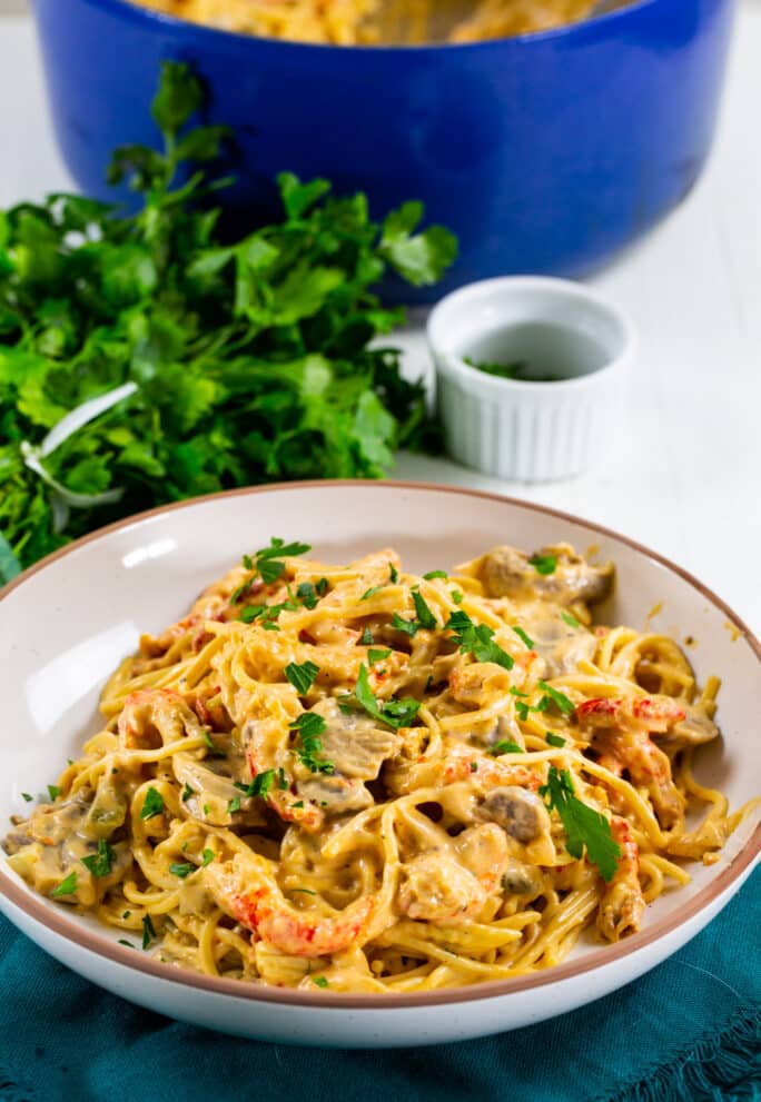 Crawfish Tetrazzini - Spicy Southern Kitchen