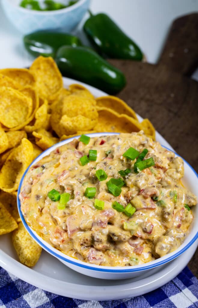 Sausage Pimento Cheese Dip Spicy Southern Kitchen