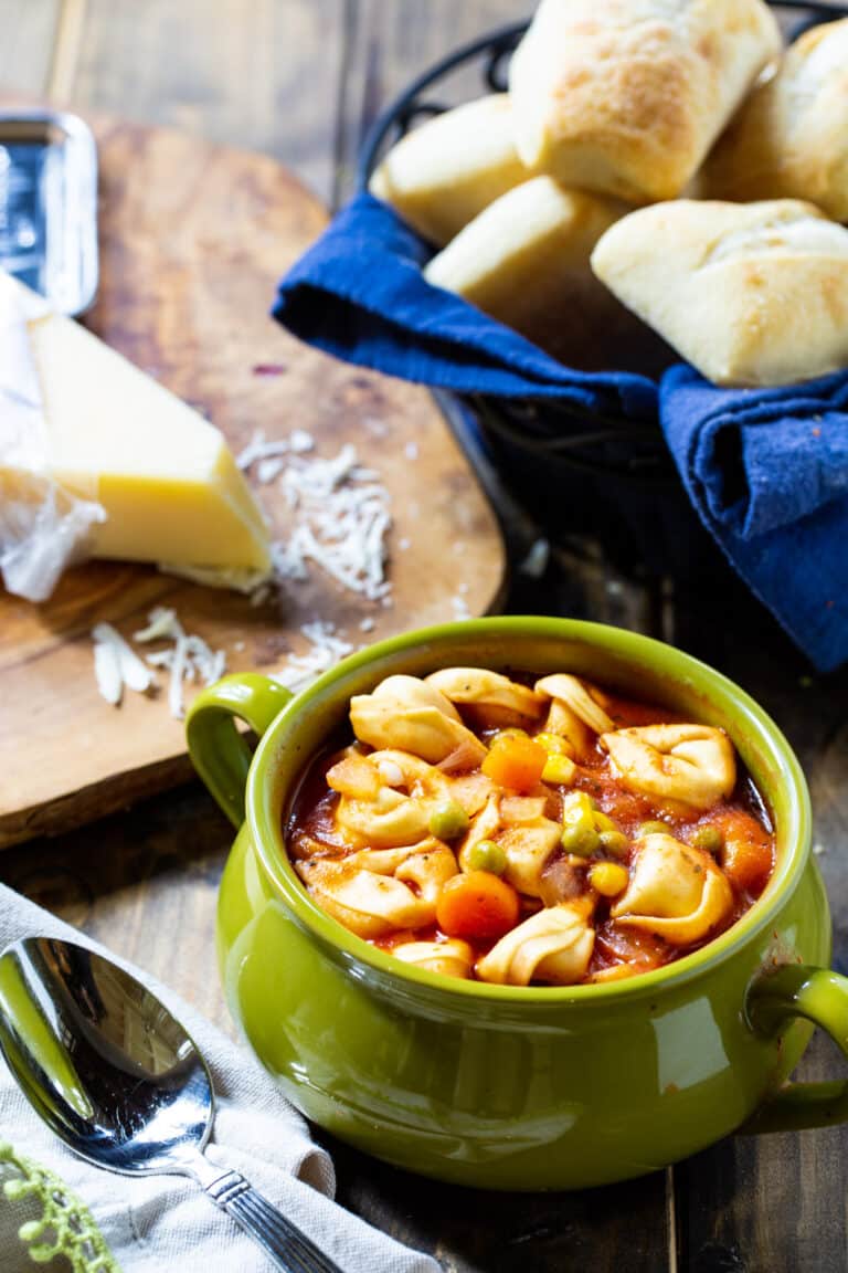 Easy Tortellini Soup Recipe - Spicy Southern Kitchen