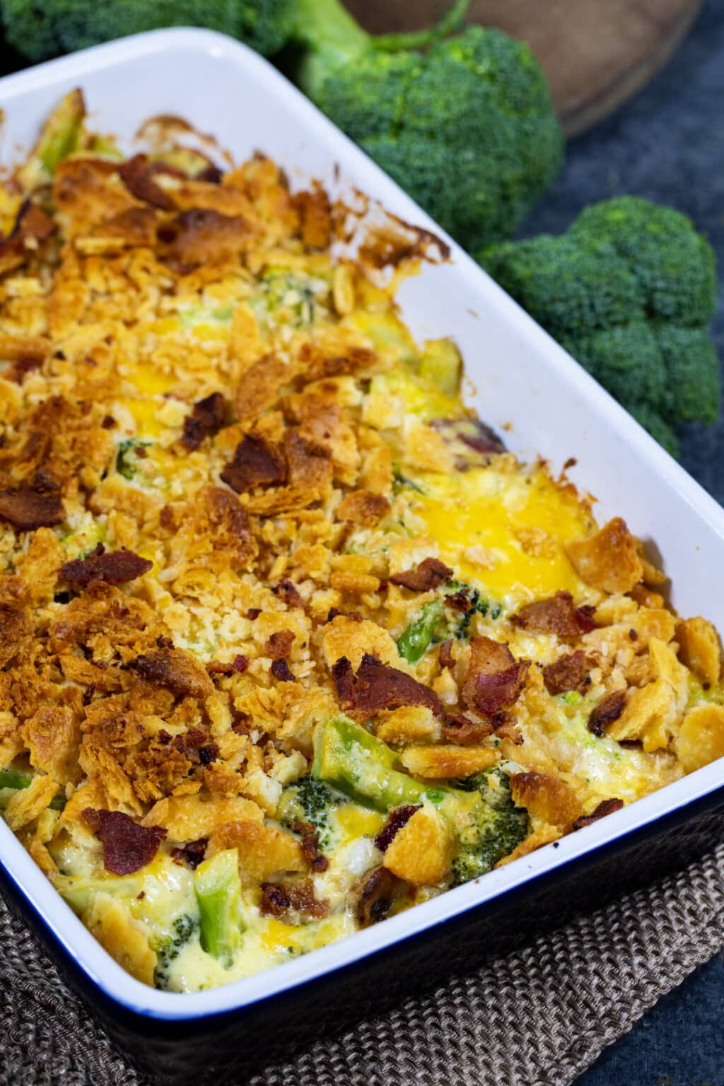 Loaded Broccoli Casserole - Spicy Southern Kitchen