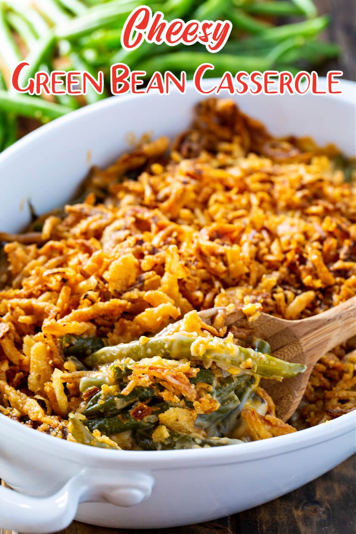 Crock Pot Green Bean Casserole - The Country Cook