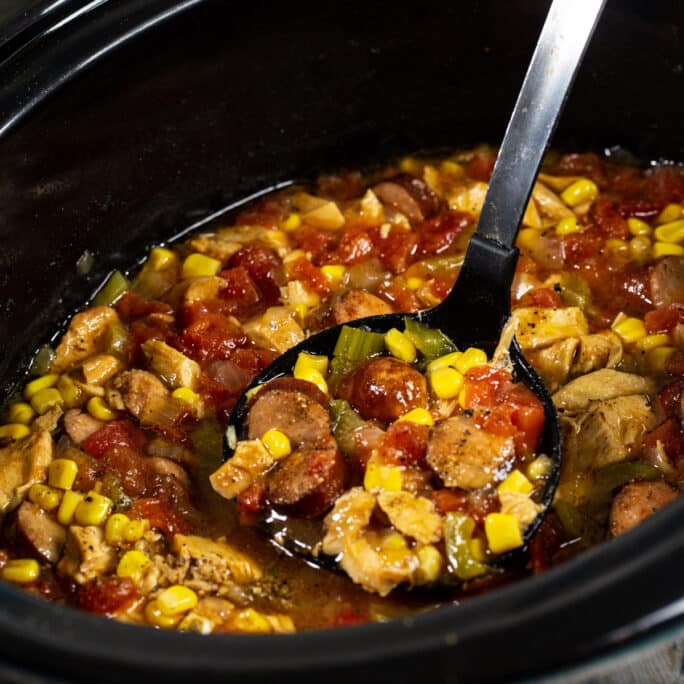 Slow Cooker Cajun Turkey Soup Spicy Southern Kitchen
