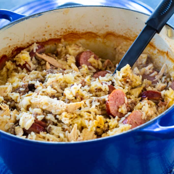 Creamy Chicken Bog - Spicy Southern Kitchen