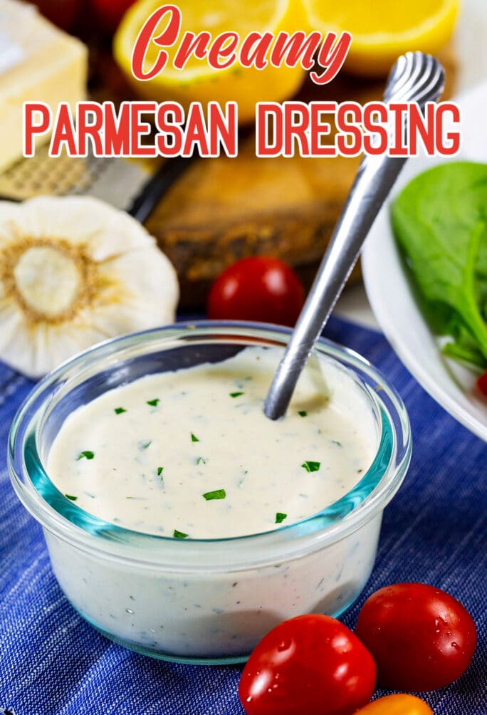 Creamy Parmesan Dressing (Carrabba's copycat) Spicy Southern Kitchen
