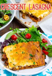 Crescent Lasagna - Spicy Southern Kitchen