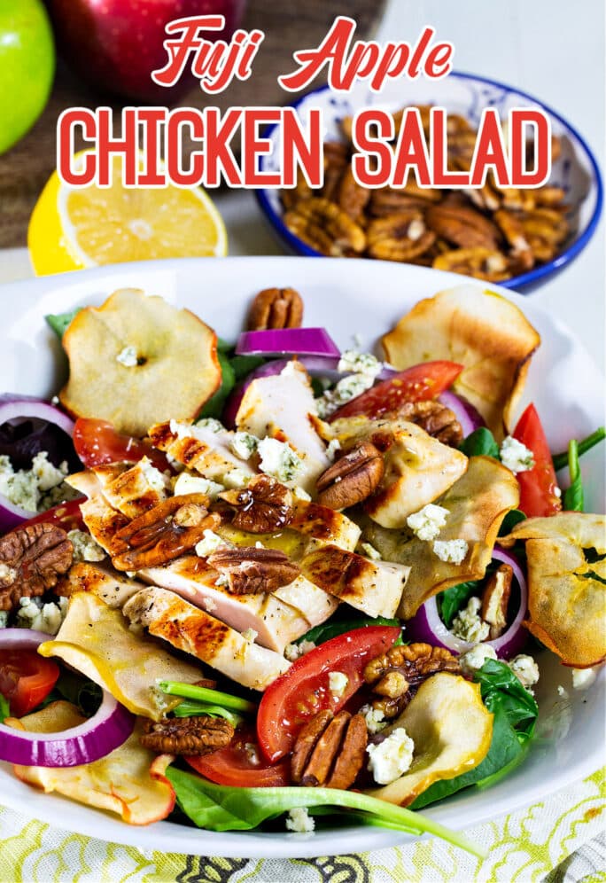Fuji Apple Chicken Salad Spicy Southern Kitchen