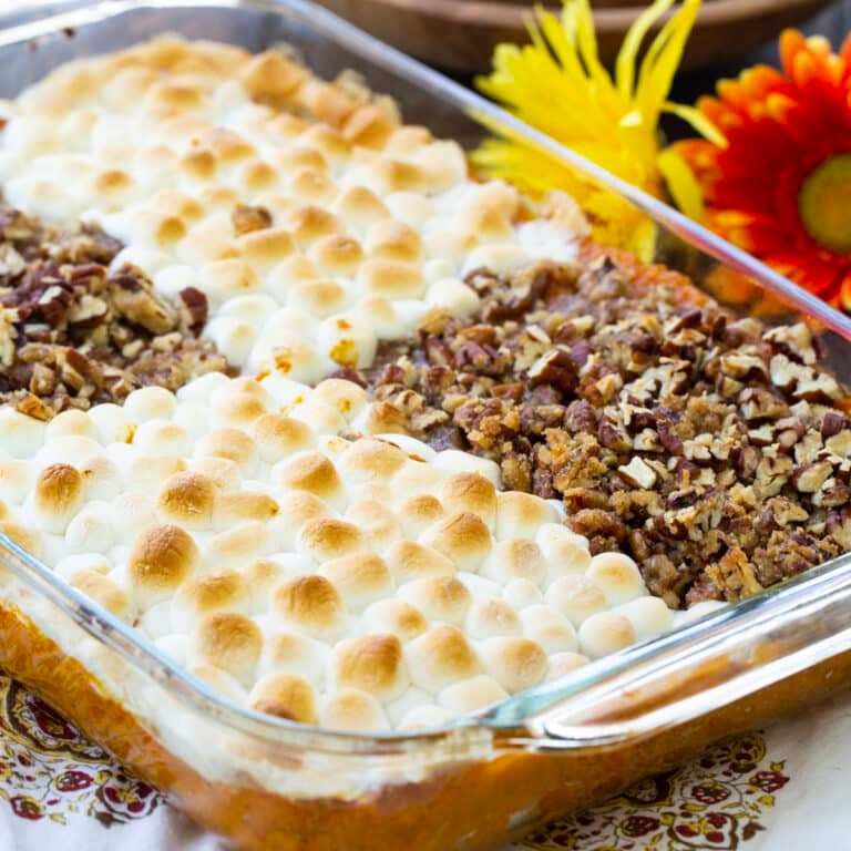 Have it Both Ways Sweet Potato Casserole