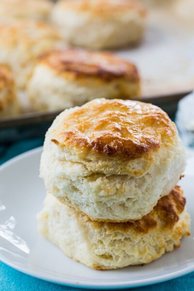 3-Ingredient Buttermilk Biscuits - Spicy Southern Kitchen