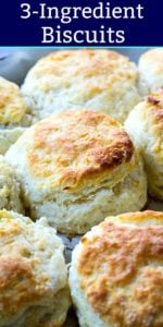 3-Ingredient Buttermilk Biscuits - Spicy Southern Kitchen