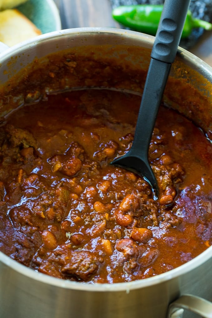 Five-Alarm Chili is super spicy !