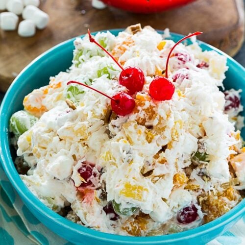 Southern Ambrosia Salad - Spicy Southern Kitchen