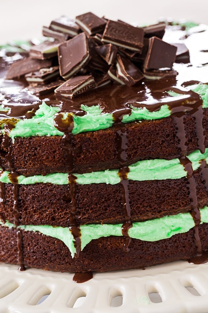 Andes Mint Layer Cake