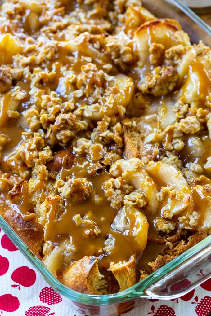 Easy Apple Pie French Toast Casserole