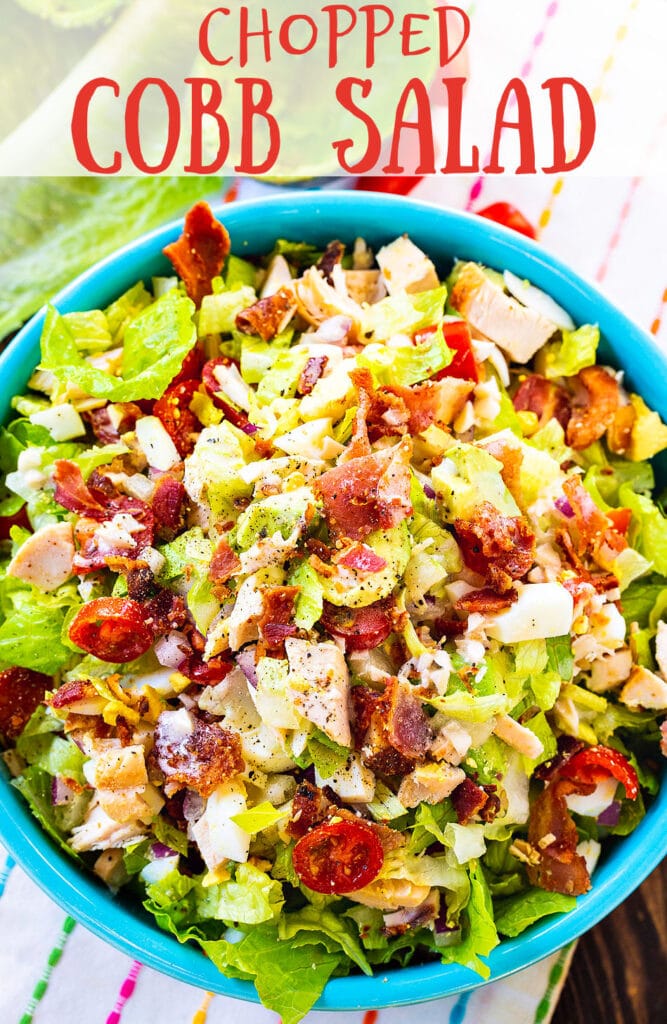 Chopped Cobb Salad Recipe Spicy Southern Kitchen