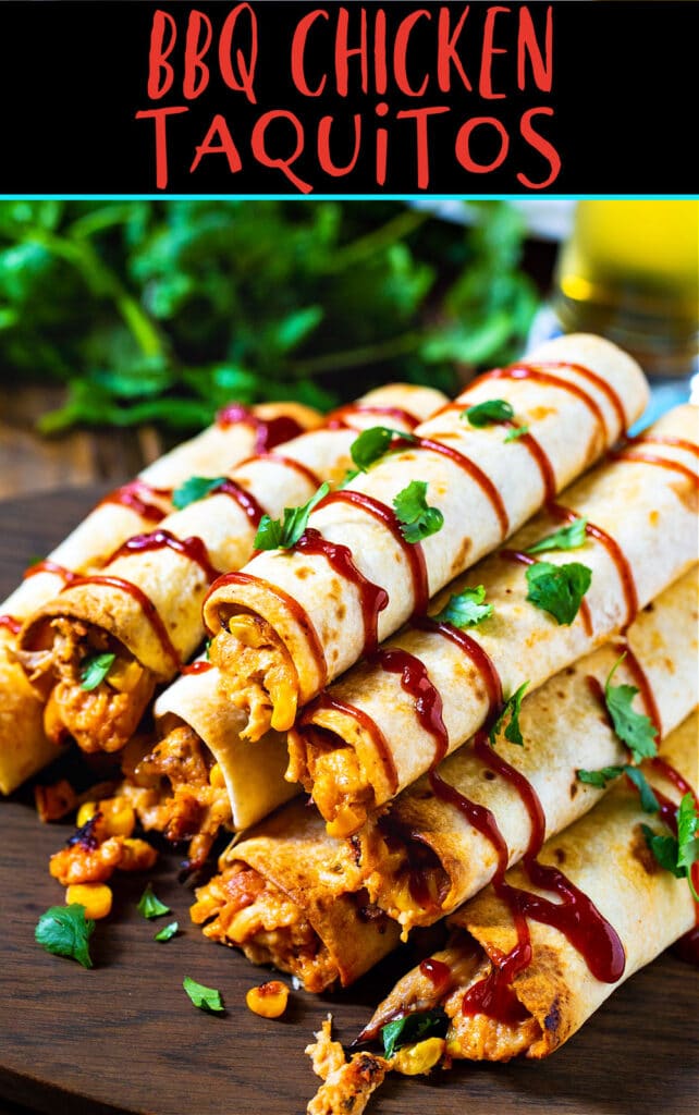 BBQ Chicken Taquitos Spicy Southern Kitchen