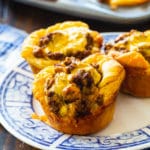 BBQ-Flavored Ground Beef Biscuit Cups