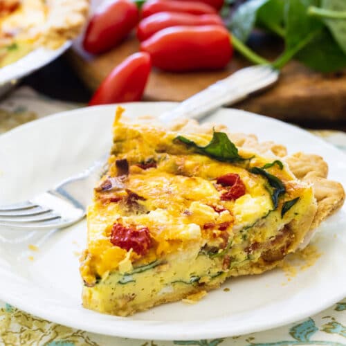 BLT Quiche - Spicy Southern Kitchen