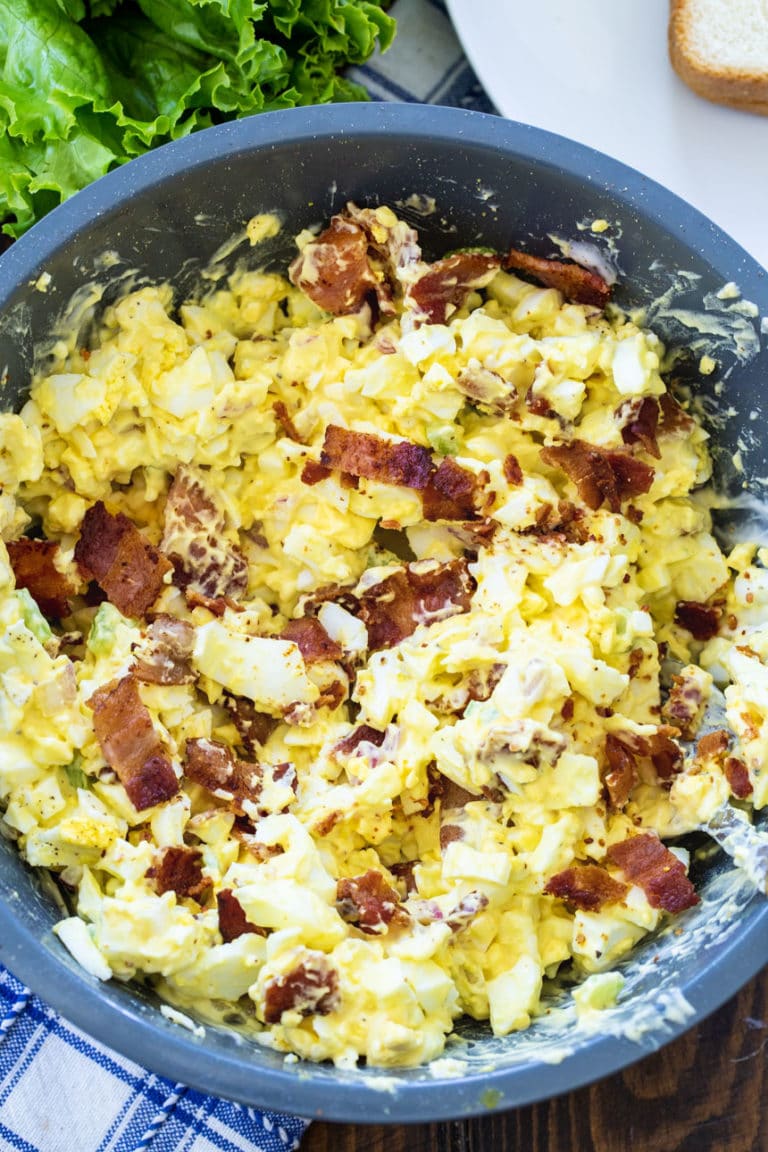 Bacon Egg Salad Spicy Southern Kitchen