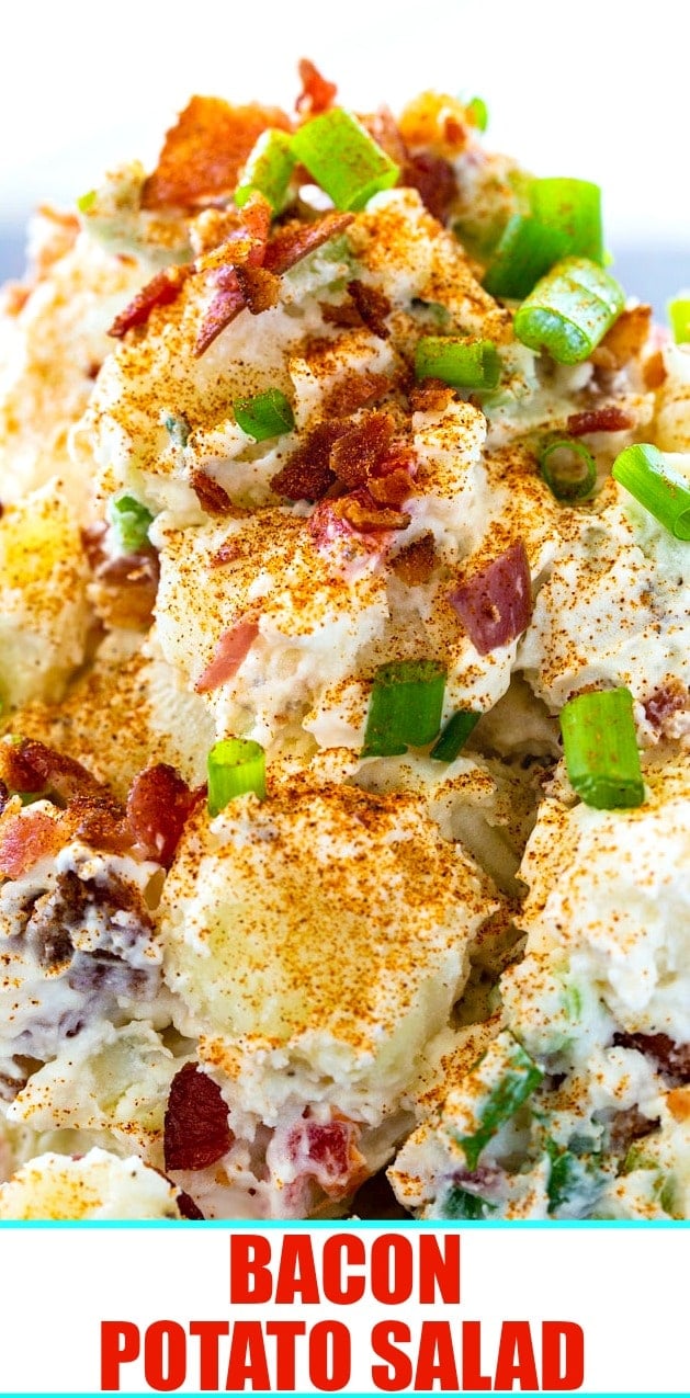 Close-Up of Bacon Potato Salad