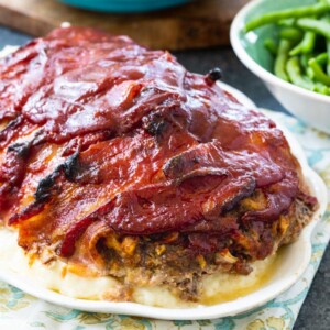 Bacon Wrapped Meatloaf