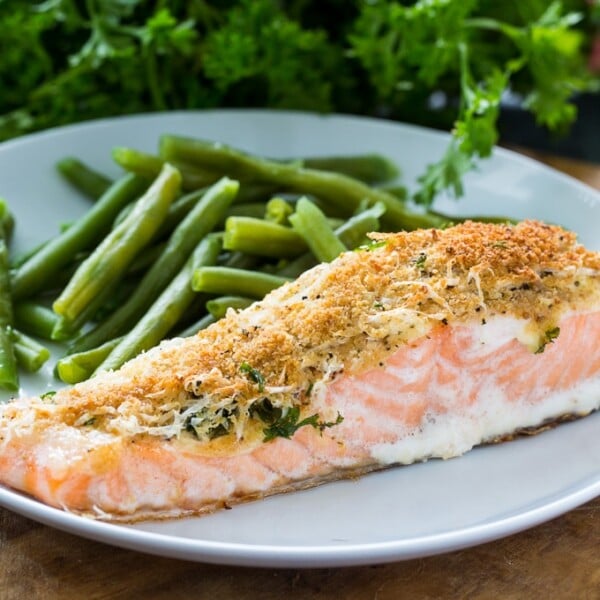 Baked Parmesan Salmon