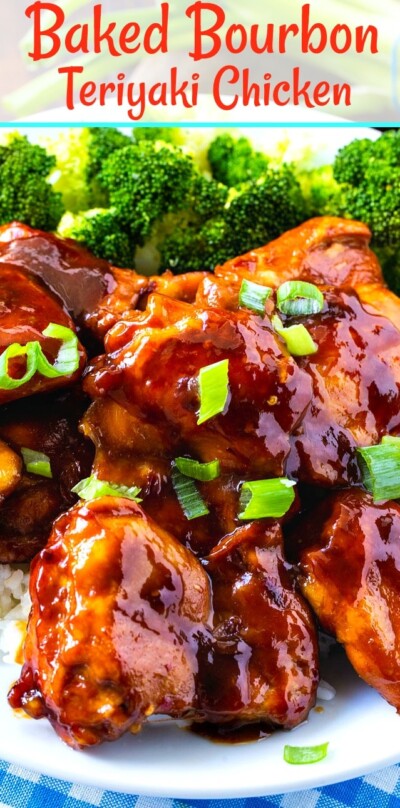 Baked Bourbon Teriyaki Chicken - Spicy Southern Kitchen