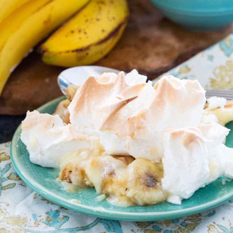 Banana Pudding with Meringue