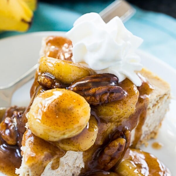 Bananas Foster Cheesecake