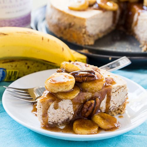 Bananas Foster Cheesecake Spicy Southern Kitchen