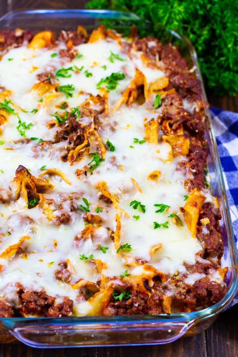 Beef Florentine Casserole Spicy Southern Kitchen