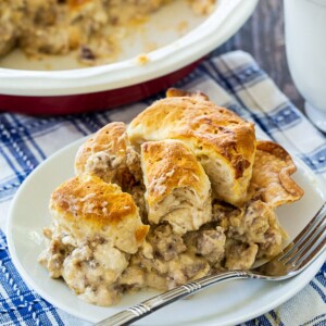 Biscuits and Gravy Pie
