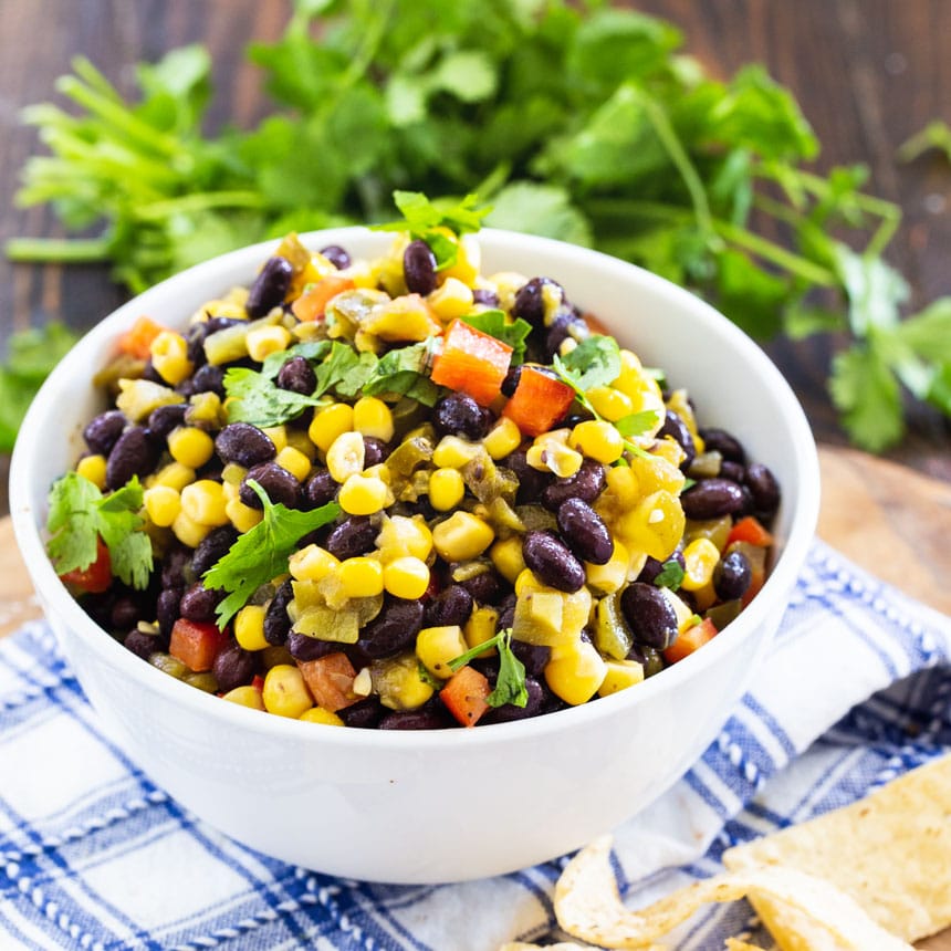 Black Bean And Corn Salsa Spicy Southern Kitchen