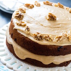 Kentucky Blackberry Jam Cake with Caramel Icing