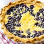 Whole Blueberry Buttermilk Pie