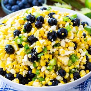 Blueberry, Corn & Feta Salad