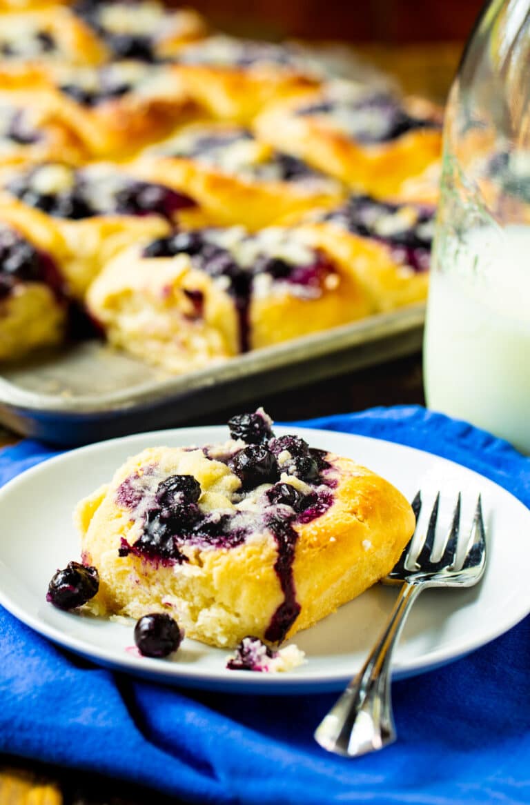 Blueberry Kolaches Recipe Spicy Southern Kitchen 4883