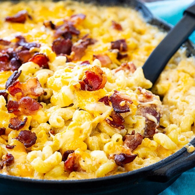 Bourbon and Bacon Mac and Cheese