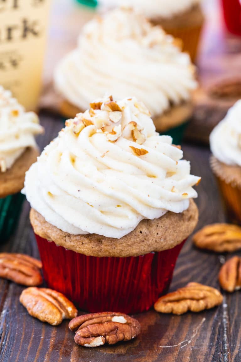 Bourbon and Spice Cupcakes 
