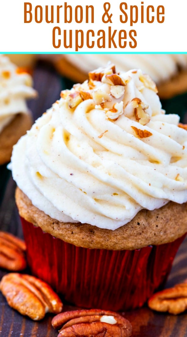 Bourbon and Spice Cupcakes