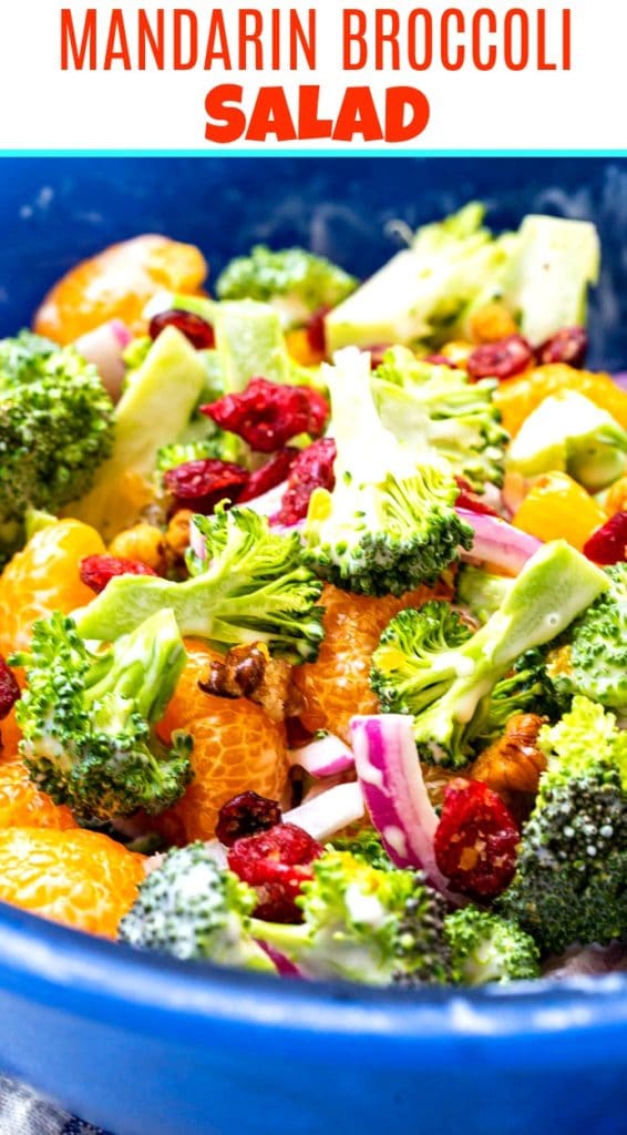 Mandarin Broccoli Salad - Spicy Southern Kitchen