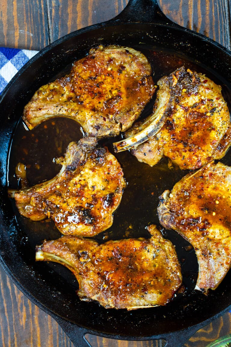 Brown Sugar Garlic Pork Chops Spicy Southern Kitchen