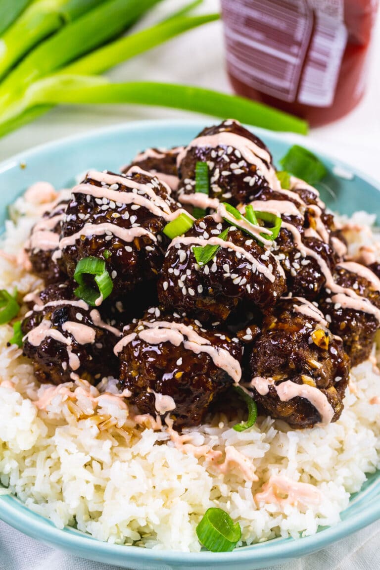 Easy Beef Bulgogi Meatballs Spicy Southern Kitchen