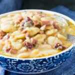 Creamy Butter Beans with Ham