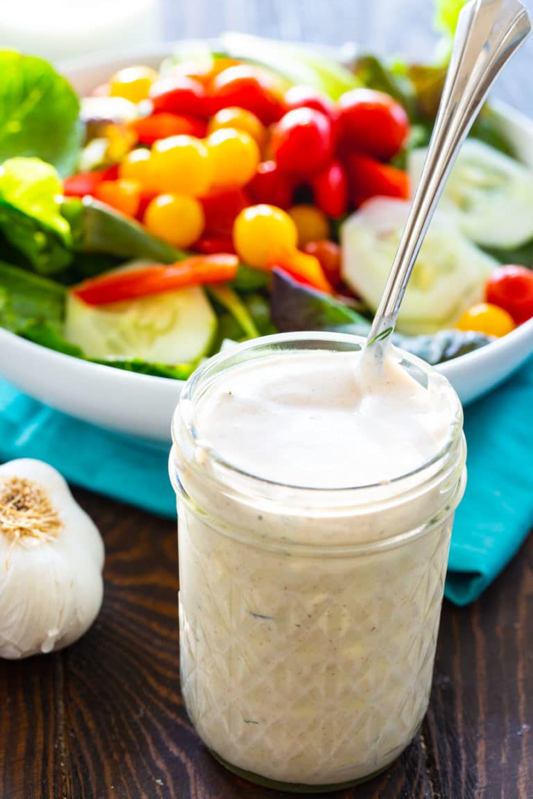 Buttermilk Garlic Dressing Spicy Southern Kitchen