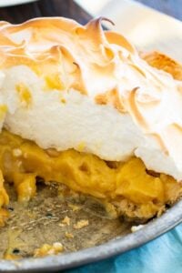 Butterscotch Pie with a Meringue