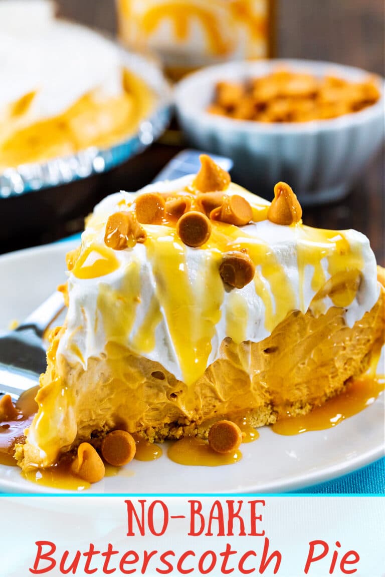 No Bake Butterscotch Pie Spicy Southern Kitchen 