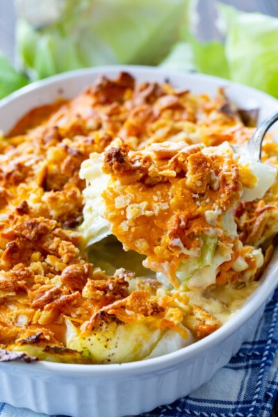 Old-Fashioned Cabbage Casserole - Spicy Southern Kitchen